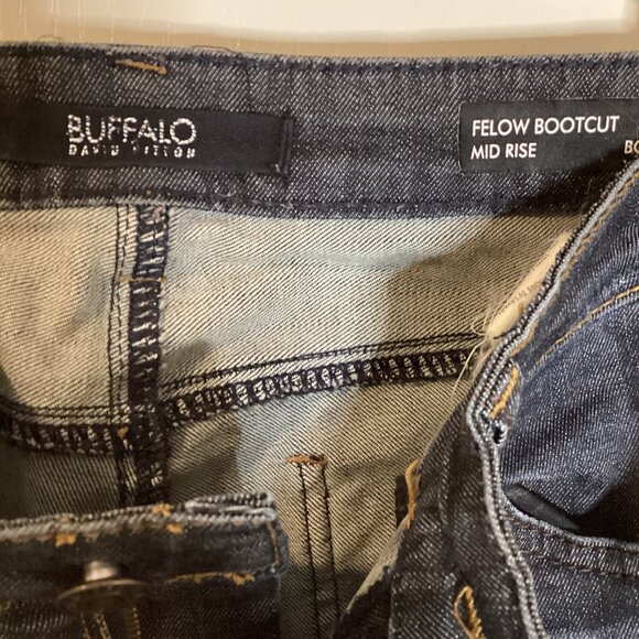 Buffalo David Bitton Men's Jeans Fellow Bootcut Waist 30" Mid Rise Stretch - Picture 5 of 11